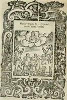 Picture 27 of 273 from Rosario della gloriosa Vergine Maria : con le stationi, & indulgentie delle chiese di Roma per tutto l'anno : di nuouo stampato, & ricorretto con nuoue & belle figure adornato (1591), leaf 73