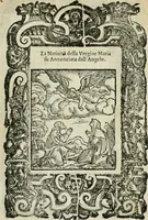 Picture 29 of 273 from Rosario della gloriosa Vergine Maria : con le stationi, & indulgentie delle chiese di Roma per tutto l'anno : di nuouo stampato, & ricorretto con nuoue & belle figure adornato (1591), leaf 75