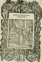Picture 33 of 273 from Rosario della gloriosa Vergine Maria : con le stationi, & indulgentie delle chiese di Roma per tutto l'anno : di nuouo stampato, & ricorretto con nuoue & belle figure adornato (1591), leaf 79