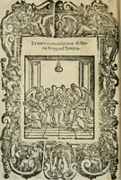 Picture 36 of 273 from Rosario della gloriosa Vergine Maria : con le stationi, & indulgentie delle chiese di Roma per tutto l'anno : di nuouo stampato, & ricorretto con nuoue & belle figure adornato (1591), leaf 83