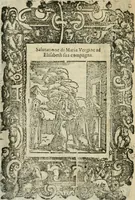 Picture 45 of 273 from Rosario della gloriosa Vergine Maria : con le stationi, & indulgentie delle chiese di Roma per tutto l'anno : di nuouo stampato, & ricorretto con nuoue & belle figure adornato (1591), leaf 97