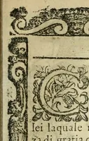Picture 46 of 273 from Rosario della gloriosa Vergine Maria : con le stationi, & indulgentie delle chiese di Roma per tutto l'anno : di nuouo stampato, & ricorretto con nuoue & belle figure adornato (1591), leaf 98