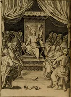 An illustration from Rosario figvrato della Sacratissima Vergine Maria, Madre di Dio, nostra avocata (1578)