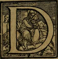 An illustration from Rosario figvrato della Sacratissima Vergine Maria, Madre di Dio, nostra avocata (1578)