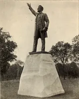 An illustration from Rosemond Grove Cemetery Association : historical sketch ; by-laws ; Soldiers' Monument : dedication exercises ; addresses (1905)