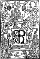 Picture 6 of 9 from Lesclarcissement de la langue francoyse (1530), leaf 245