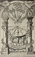An illustration from Rosicrucian fundamentals : an exposition of the Rosicrucian synthesis of religion, science and philosophy, in fourteen complete instructions (1920)
