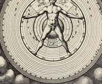 An illustration from Rosicrucian fundamentals : an exposition of the Rosicrucian synthesis of religion, science and philosophy, in fourteen complete instructions (1920)