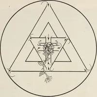 An illustration from Rosicrucian fundamentals : an exposition of the Rosicrucian synthesis of religion, science and philosophy, in fourteen complete instructions (1920)