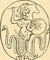 An illustration from The Rosicrucians : their rites and mysteries (1907)