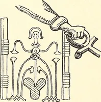An illustration from The Rosicrucians, their rites and mysteries (1921)