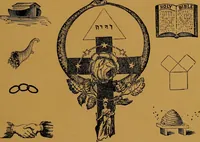 An illustration from Rosicrvcian symbology; a treatise wherein the discerning ones will find the elements of constructive symbology and certain other things (1916)
