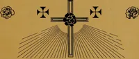 An illustration from Rosicrvcian symbology; a treatise wherein the discerning ones will find the elements of constructive symbology and certain other things (1916)