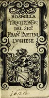 Picture 1 of 10 from Rosmilla : tragedia (1622), leaf 5