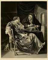 Picture 2 of 19 from Royal Dresden Gallery : being a selection of subjects engraved after pictures by the great masters ... with accompanying notices, consisting of tales, biographies, etc (1800), leaf 93