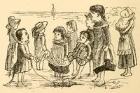 An illustration from Royal gifts for the kindergarten; a manual for self instruction in Friedrich Frbel's principles of education (1889)