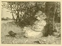 An illustration from Royal gifts for the kindergarten; a manual for self instruction in Friedrich Frbel's principles of education (1889)