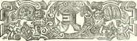 An illustration from The royal lineage of our noble and gentle families. Together with their paternal ancestry .. (1887)