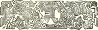 An illustration from The royal lineage of our noble and gentle families. Together with their paternal ancestry .. (1887)