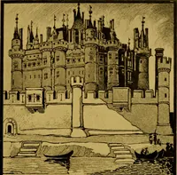 An illustration from Royal palaces and parks of France (1910)