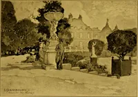 An illustration from Royal palaces and parks of France (1910)