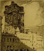 An illustration from Royal palaces and parks of France (1910)