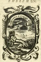 Picture 13 of 56 from The royal politician represented in one hundred emblems (1700), leaf 72