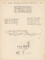 An illustration from The royal tombs of the first dynasty, 1900-1901 (1900)