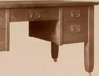 An illustration from Roycroft hand made furniture. (1912)