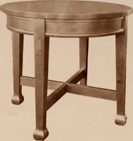 An illustration from Roycroft hand made furniture. (1912)