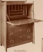 An illustration from Roycroft hand made furniture. (1912)