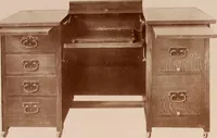 An illustration from Roycroft hand made furniture. (1912)