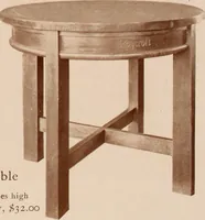 An illustration from Roycroft hand made furniture. (1912)