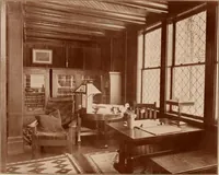 An illustration from Roycroft hand made furniture. (1912)