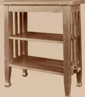 An illustration from Roycroft hand made furniture. (1912)
