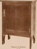 An illustration from Roycroft hand made furniture. (1912)