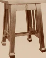 An illustration from Roycroft hand made furniture. (1912)