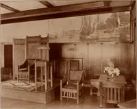 An illustration from Roycroft hand made furniture. (1912)