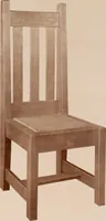 An illustration from Roycroft hand made furniture. (1912)
