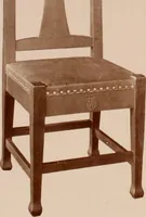 An illustration from Roycroft hand made furniture. (1912)