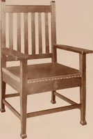 An illustration from Roycroft hand made furniture. (1912)