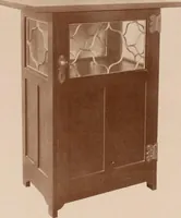 An illustration from Roycroft hand made furniture. (1912)