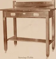 An illustration from Roycroft hand made furniture. (1912)