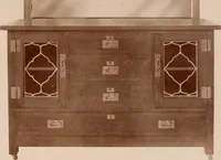 An illustration from Roycroft hand made furniture. (1912)