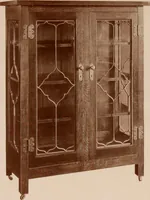 An illustration from Roycroft hand made furniture. (1912)