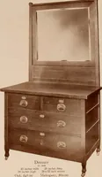 An illustration from Roycroft hand made furniture. (1912)