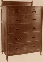 An illustration from Roycroft hand made furniture. (1912)