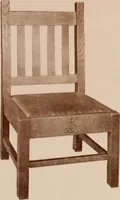An illustration from Roycroft hand made furniture. (1912)