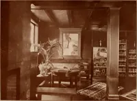 An illustration from Roycroft hand made furniture. (1912)