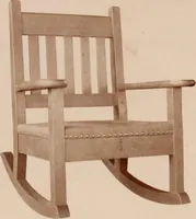 An illustration from Roycroft hand made furniture. (1912)